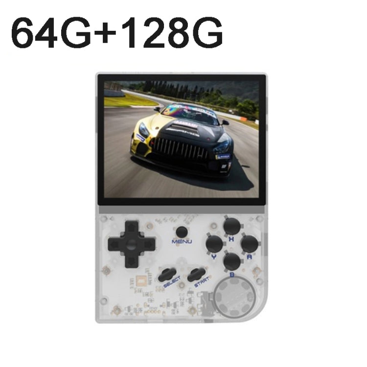 ANBERNIC RG35XX 3.5-inch Retro Handheld Game Console Open Source Game Player  64G+128G 13000+ Games(White) - free shipping - PMC TechLife - Order now!