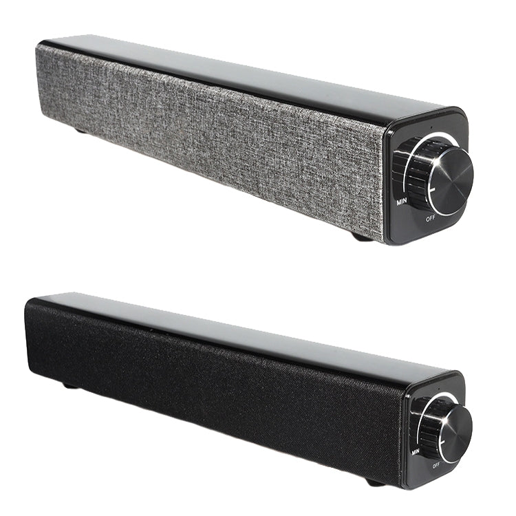 BT808 20W Desktop Computer Bluetooth Speaker 3D Stereo Sound Effect Home Speaker(Silver Gray) - Desktop Speaker by PMC TechLife | Online Shopping South Africa | PMC TechLife
