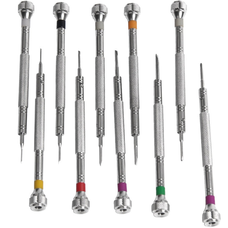 LSD5120 Repair Watch Glasses Stainless Steel Screwdriver Precision Watch Screwdriver Tool 1.4 Straight (Gray) - Watch Repair Tools by PMC TechLife | Online Shopping South Africa | PMC TechLife