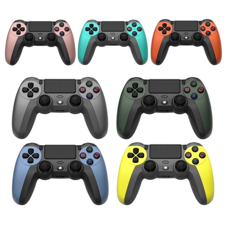 KM048 For PS4 Bluetooth Wireless Gamepad Controller 4.0 With Light Bar(Cangling Green) - Gamepads by PMC TechLife | Online Shopping South Africa | PMC TechLife