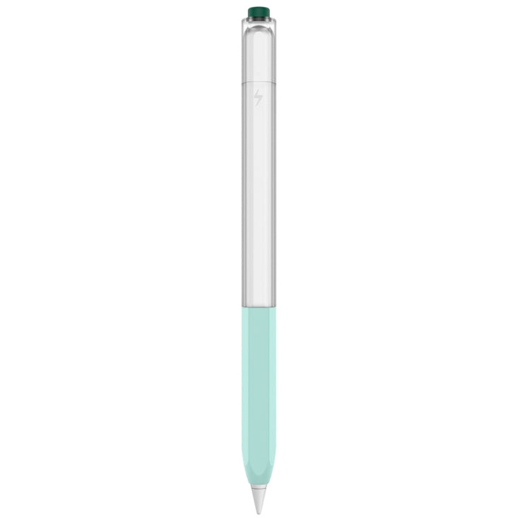 For Apple Pencil 2 AhaStyle PT-LC05 Jelly Style Translucent Silicone Protective Pen Case(Mint) - free shipping - PMC TechLife - Order now!