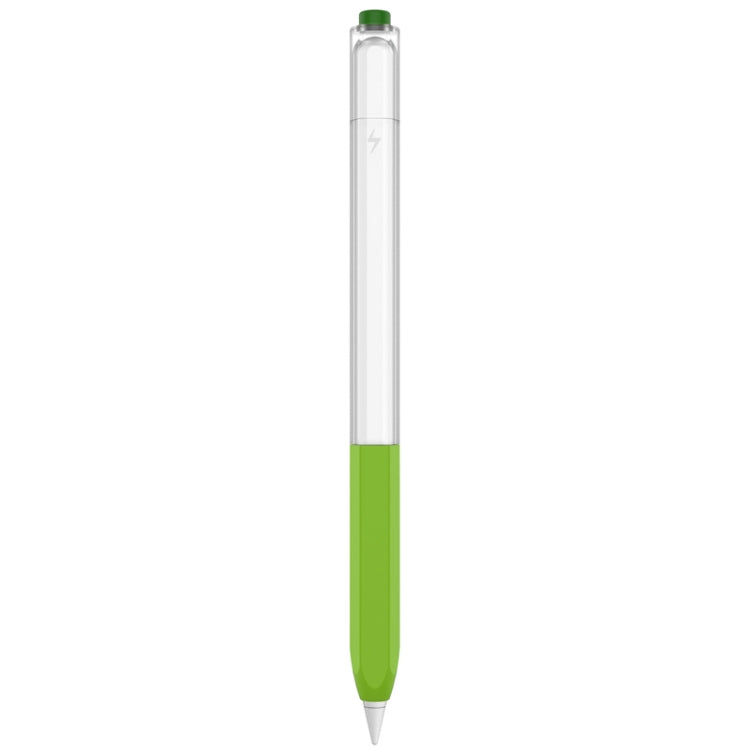 For Apple Pencil 2 AhaStyle PT-LC05 Jelly Style Translucent Silicone Protective Pen Case(Matcha Color) - free shipping - PMC TechLife - Order now!