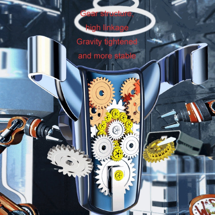 Air Outlet Triangular Gravity Sensor Car Mobile Phone Holder, Color: Golden Olecranon Clip - free shipping - PMC TechLife - Order now!