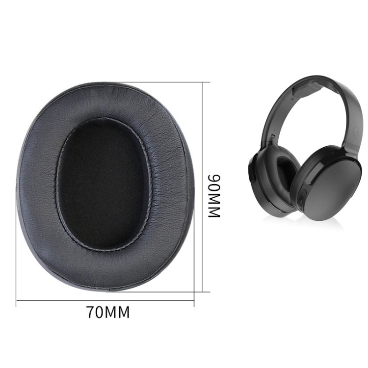 For Skullcandy Crusher 3.0 Wireless/ Crusher Evo /Crusher ANC/ Hesh 3 /VENUE  Headphone 2pcs Ear Pads(Beige Yellow Bottom) - Earmuff & Pad by PMC TechLife | Online Shopping South Africa | PMC TechLife | Buy Now Pay Later Mobicred