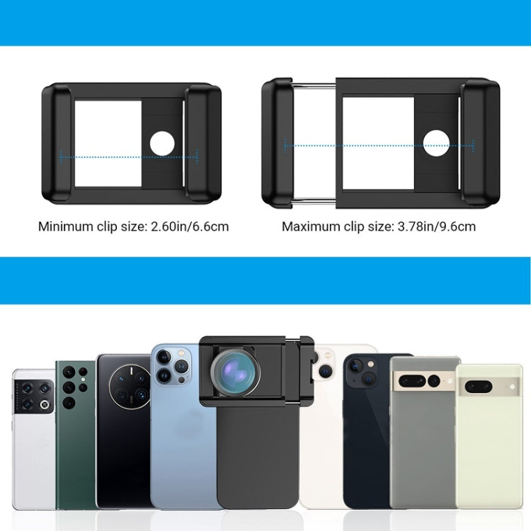 APEXEL CM-HB100CPL HB100mm HD External Macro Mobile Phone Lens with CPL(Black) - free shipping - PMC TechLife - Order now!