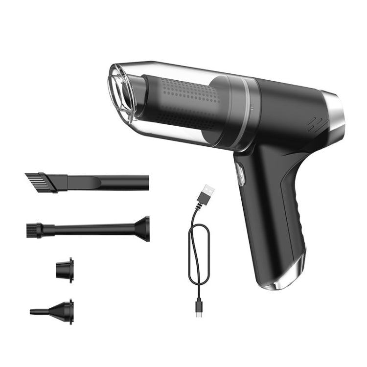 SUITU ST-6671 Wireless Car Vacuum Cleaner Small Handheld Blowing and Suction Dual Use, Style: Basic Model Black - free shipping - PMC TechLife - Order now!