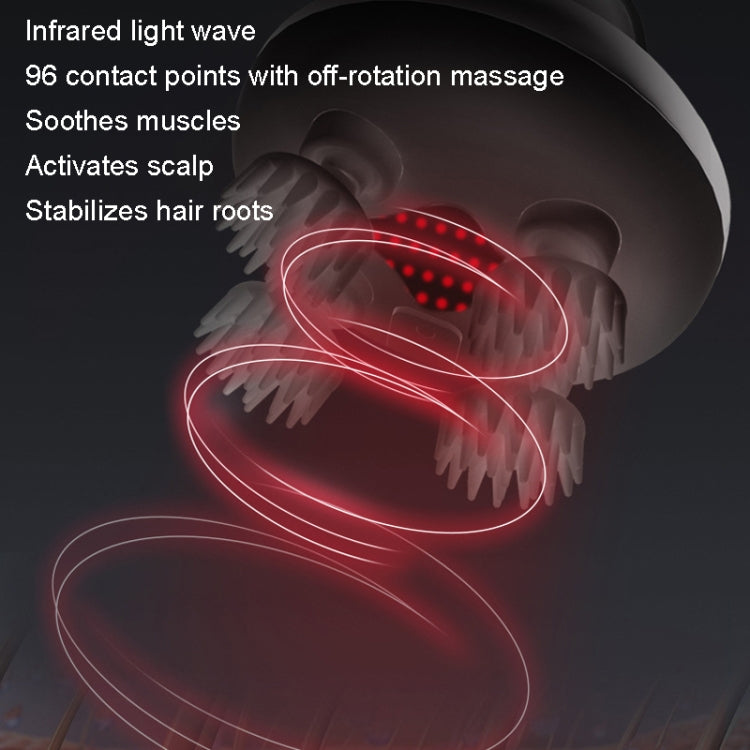 MAH02 Smart Head Massage Wireless Kneading Massager(Silver) - Massage & Relaxation by PMC TechLife | Online Shopping South Africa | PMC TechLife