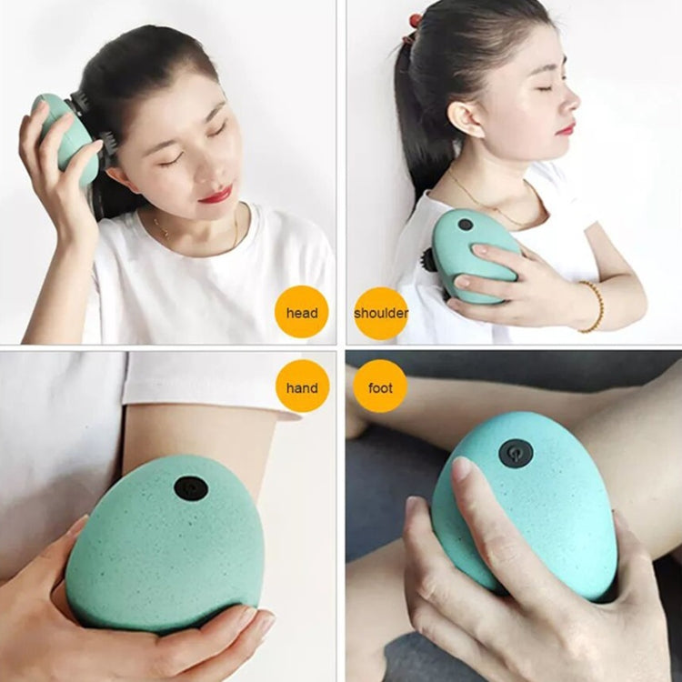 Mini Electric Head Massage(Silver) - Massage & Relaxation by PMC TechLife | Online Shopping South Africa | PMC TechLife
