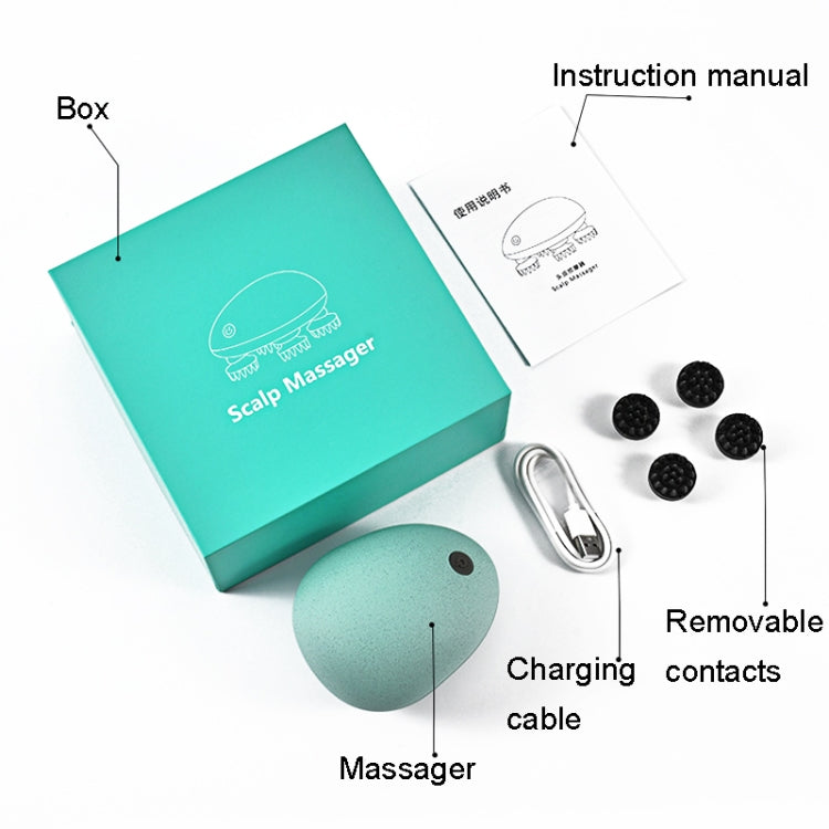 Mini Electric Head Massage(Blue) - Massage & Relaxation by PMC TechLife | Online Shopping South Africa | PMC TechLife