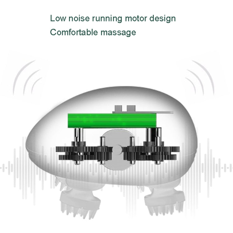 Mini Electric Head Massage(Silver) - Massage & Relaxation by PMC TechLife | Online Shopping South Africa | PMC TechLife