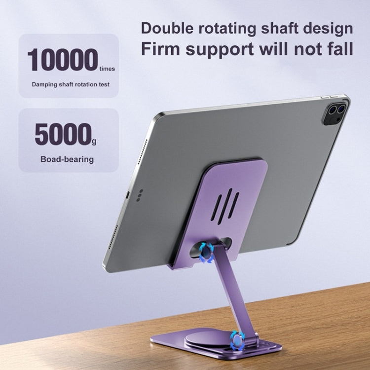 Desktop 360-degree Rotating Foldable Mobile Phone Holder, Color: Metal Gray - free shipping - PMC TechLife - Order now!