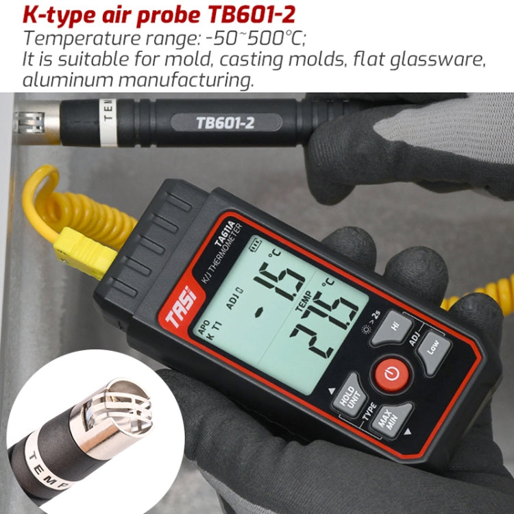 TASI TB601-2 Surface Probe K-Type Probe Use With Thermometer - Thermostat & Thermometer by TASI | Online Shopping South Africa | PMC TechLife | Buy Now Pay Later Mobicred