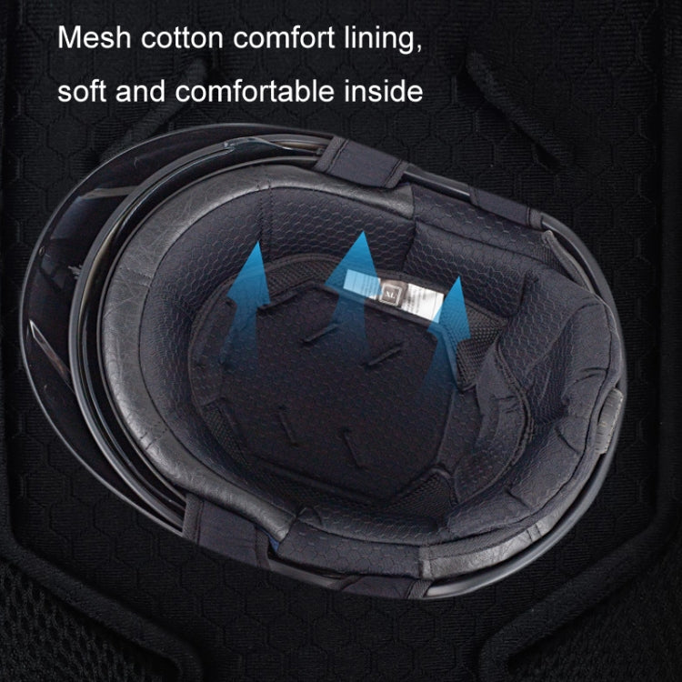 SOMAN Motorcycle Half Helmet Adjustable Helmet With Inner Mirror, Size: M(White with Transparent Mirror) - free shipping - PMC TechLife - Order now!