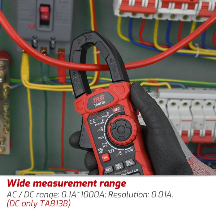 TASI TA813A Clamp Meter High Accuracy AC DC Voltage Ammeter - free shipping - PMC TechLife - Order now!