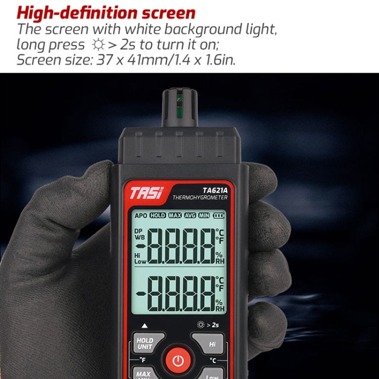 TASI TA621A Digital Dew Point Thermometer Ambient Temperature Humidity Gauge - Thermostat & Thermometer by TASI | Online Shopping South Africa | PMC TechLife | Buy Now Pay Later Mobicred
