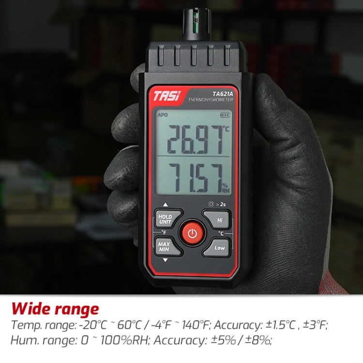 TASI TA621A Digital Dew Point Thermometer Ambient Temperature Humidity Gauge - Thermostat & Thermometer by TASI | Online Shopping South Africa | PMC TechLife | Buy Now Pay Later Mobicred