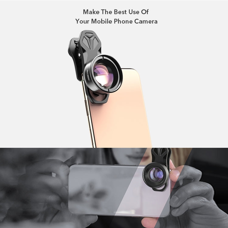APEXEL APL-HB100MM HD Insect Jewelry 100 Micro External Mobile Phone Lens(Telephoto Clip) - free shipping - PMC TechLife - Order now!