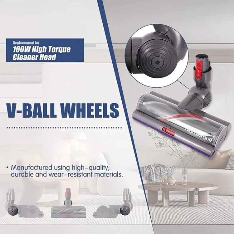 For Dyson V10 / V11 Vacuum Cleaner 100W High Torque Suction Head V-Ball Wheels - free shipping - PMC TechLife - Order now!