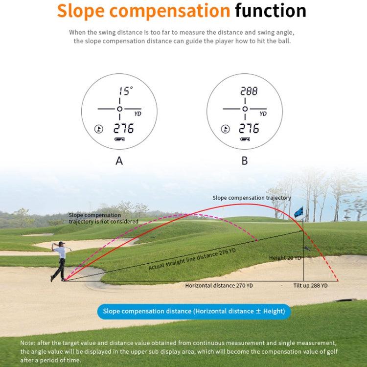 ARBULL LS-1000 Golf Rangefinder Outdoor Altimeter Goniometer Telescope - free shipping - PMC TechLife - Order now!