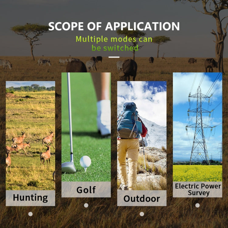 ARTBULL NK-1000 Camouflage Golf Rangefinder Rechargeable Telescope, Random Color Delivery - free shipping - PMC TechLife - Order now!