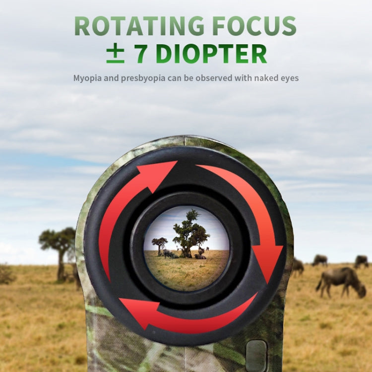 ARTBULL NK-1000 Camouflage Golf Rangefinder Rechargeable Telescope, Random Color Delivery - free shipping - PMC TechLife - Order now!