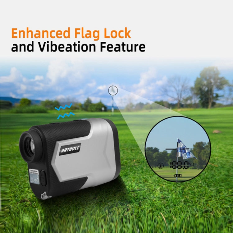 ARTBULL Golf Rechargeable Telescope Laser Rangefinder with Screen, Specification: 650m - free shipping - PMC TechLife - Order now!