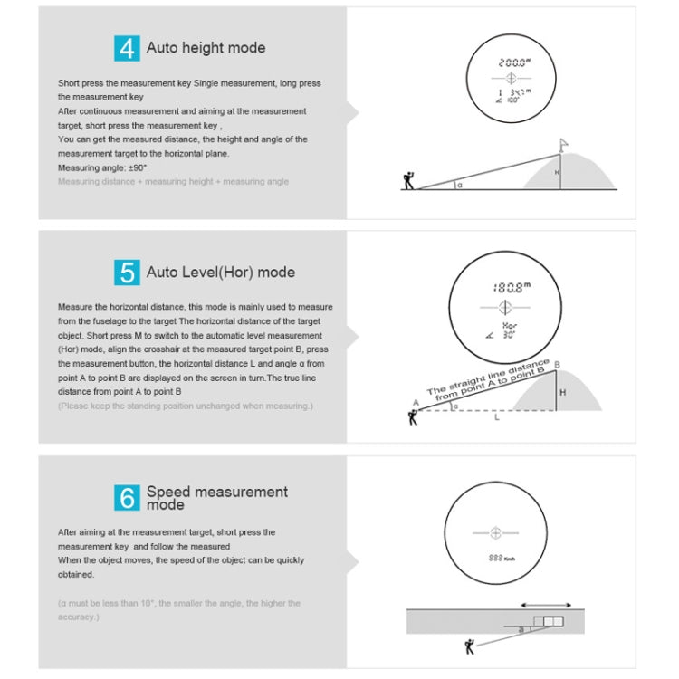 ARTBULL PF2E Golf Slope Correction Laser Rangefinder Outdoor Telescope - free shipping - PMC TechLife - Order now!