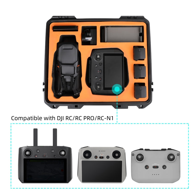 Sunnylife AQX-8 For Mavic 3 Pro / Mavic 3 Classic / Mavic 3 Waterproof Large Capacity Protective Handbox(Black) - free shipping - PMC TechLife - Order now!