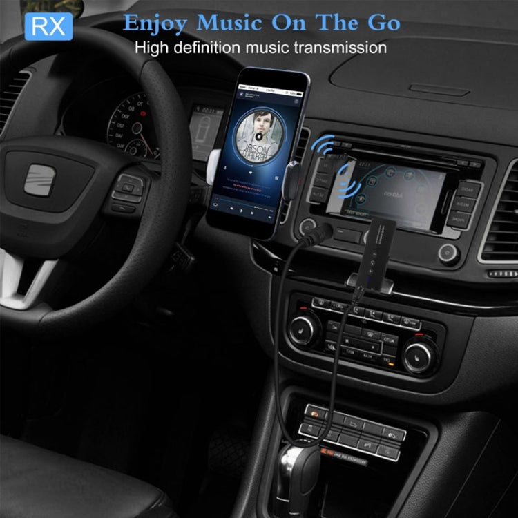 3 In 1 Bluetooth 5.0 Adapter TV Computer Wireless Audio Receiving Transmitter - Audio Receiver Transmitter by PMC TechLife | Online Shopping South Africa | PMC TechLife