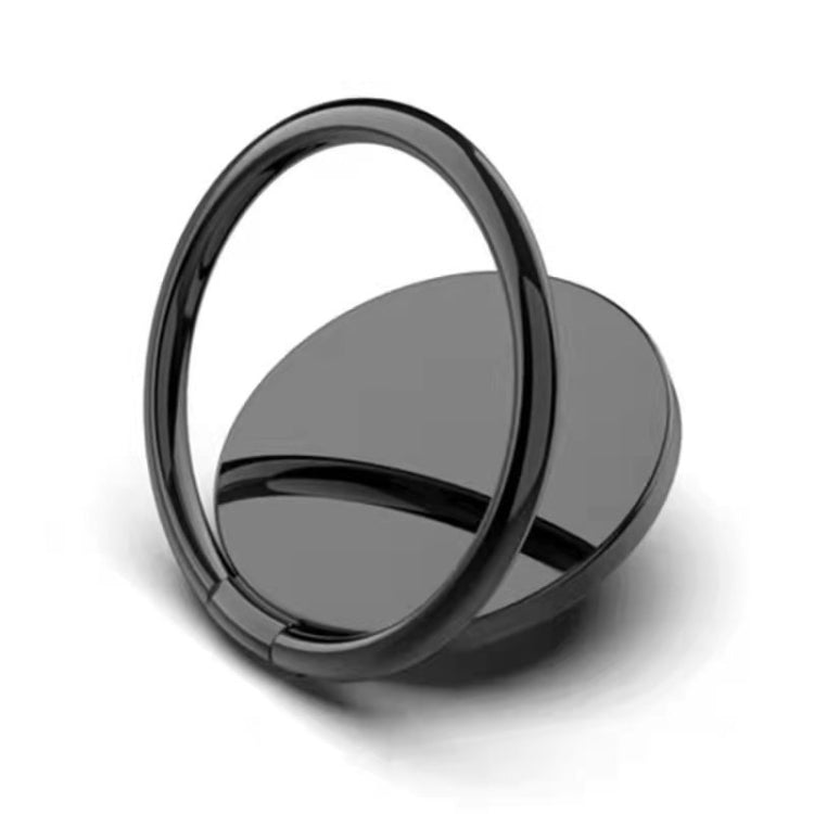 Full Metal Bracket 360 Degree Rotating Magnetic Phone Ring Buckle(Black) - Ring Holder by PMC TechLife | Online Shopping South Africa | PMC TechLife