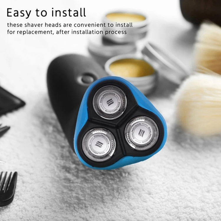 For Philips AT/PT Series Razor Integral Head with HQ8 Double-layer Blades(Blue) - free shipping - PMC TechLife - Order now!