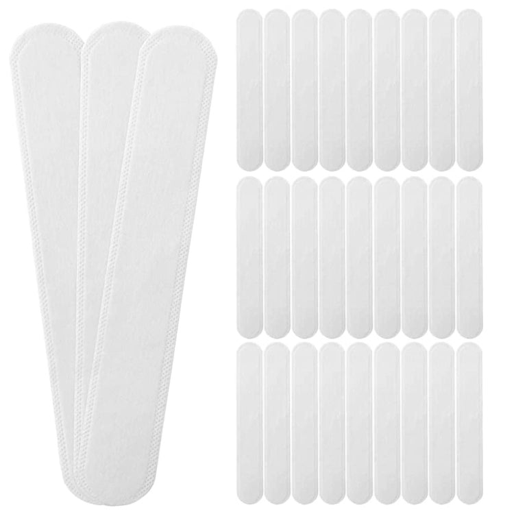 100pcs Disposable Hat Brim Stickers Shirt Collar Anti-dirty Sweat-absorbing Stickers(Black) - free shipping - PMC TechLife - Order now!