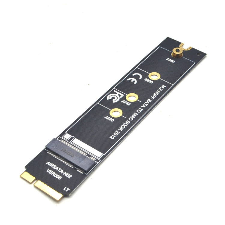 M.2 NGFF SATA To MAC SSD Adapter Riser Card For MacBook Air 2012 A1465 A1466 With Screwdriver - SSD Related Parts by PMC TechLife | Online Shopping South Africa | PMC TechLife