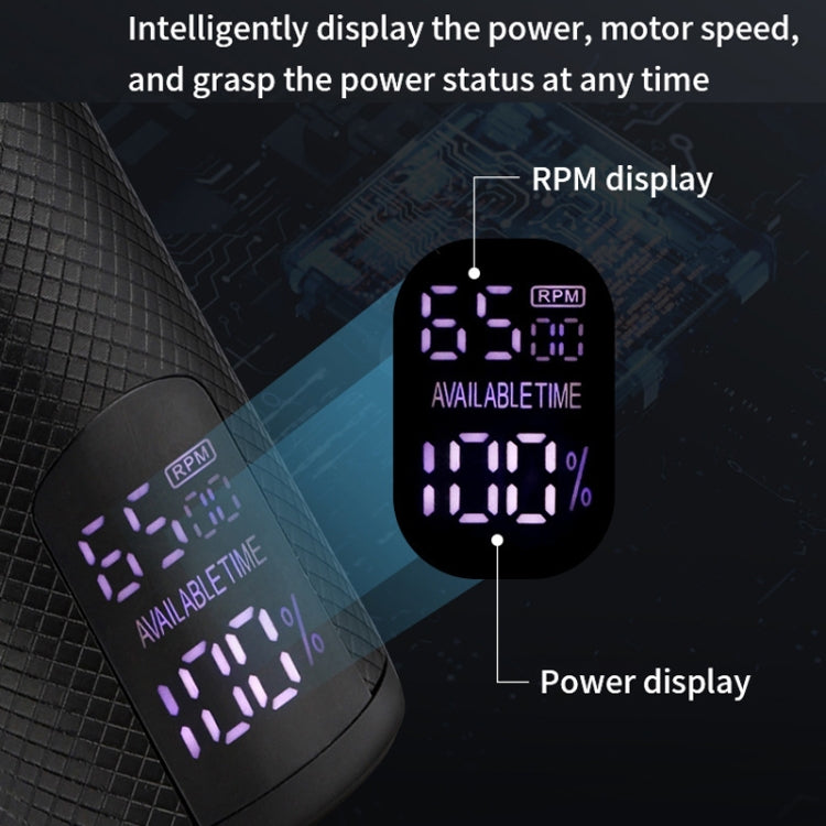 Men Electric Haircutting Tools Set Sculpting Electric Clipper(Black) - free shipping - PMC TechLife - Order now!