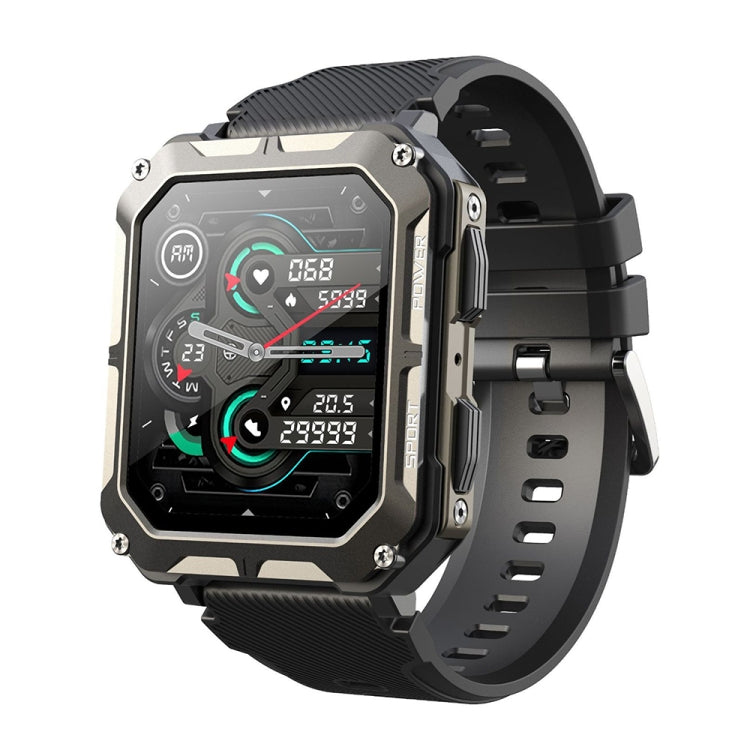 1.83 Inch IP68 Waterproof Bluetooth Call Sports Smart Watch Outdoor Three-Proof Multifunctional Watch(Black) - Smart Watches by PMC TechLife | Online Shopping South Africa | PMC TechLife