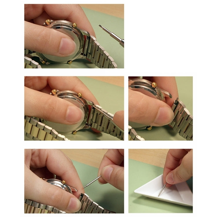 100pcs/set 304 Stainless Steel Strap Connecting Rod Strap Switch Lugs, Style: Double Drag (1.8x20mm) - Watch Parts & Tools by PMC TechLife | Online Shopping South Africa | PMC TechLife | Buy Now Pay Later Mobicred