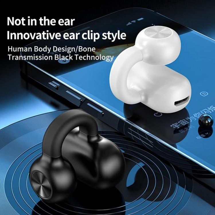 Z28 Wireless Ear Clip Type Single-Ear Bluetooth 5.3 Earphone(Black Box Packag) - Bluetooth Earphone by PMC TechLife | Online Shopping South Africa | PMC TechLife