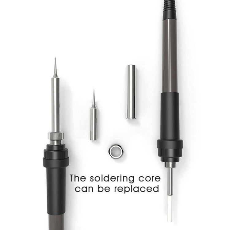 BAKU BA-601C+ Digital Display 2-In-1 Electric Soldering Iron Heat Exchanger Mobile Phone Maintenance Desoldering EU Plug 220V - free shipping - PMC TechLife - Order now!