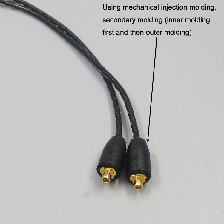 For Shure MMCX / SE215 / SE425 / SE535 / SE846 / UE900 / Waston Headset Cable(Blue) - Headset Accessories by PMC TechLife | Online Shopping South Africa | PMC TechLife