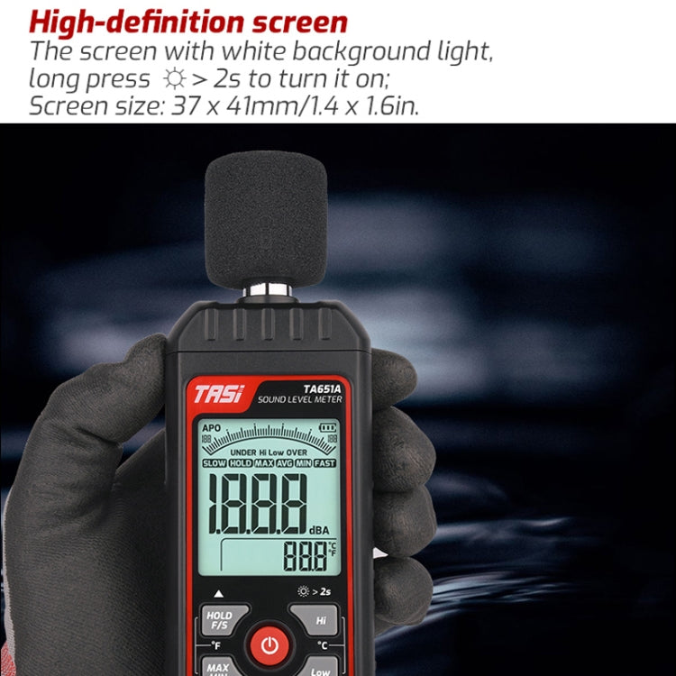 TASI TA651B Household Noise Tester Decibel Device - free shipping - PMC TechLife - Order now!