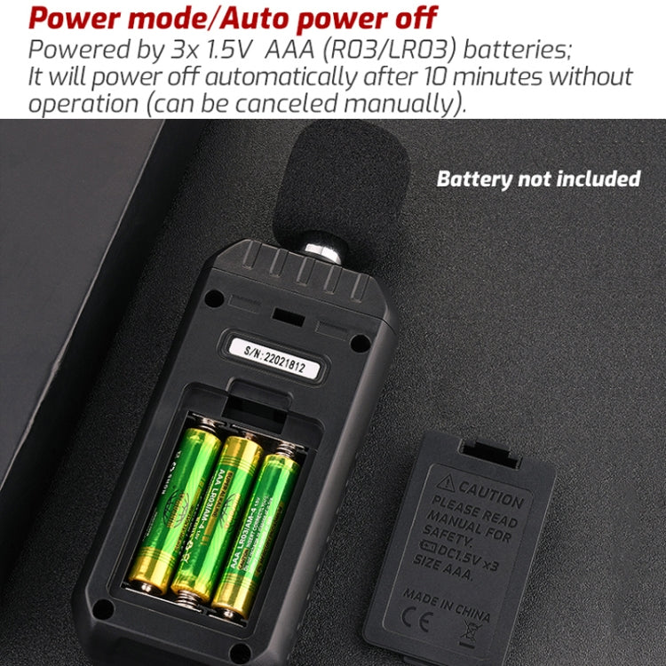 TASI TA651B Household Noise Tester Decibel Device - free shipping - PMC TechLife - Order now!