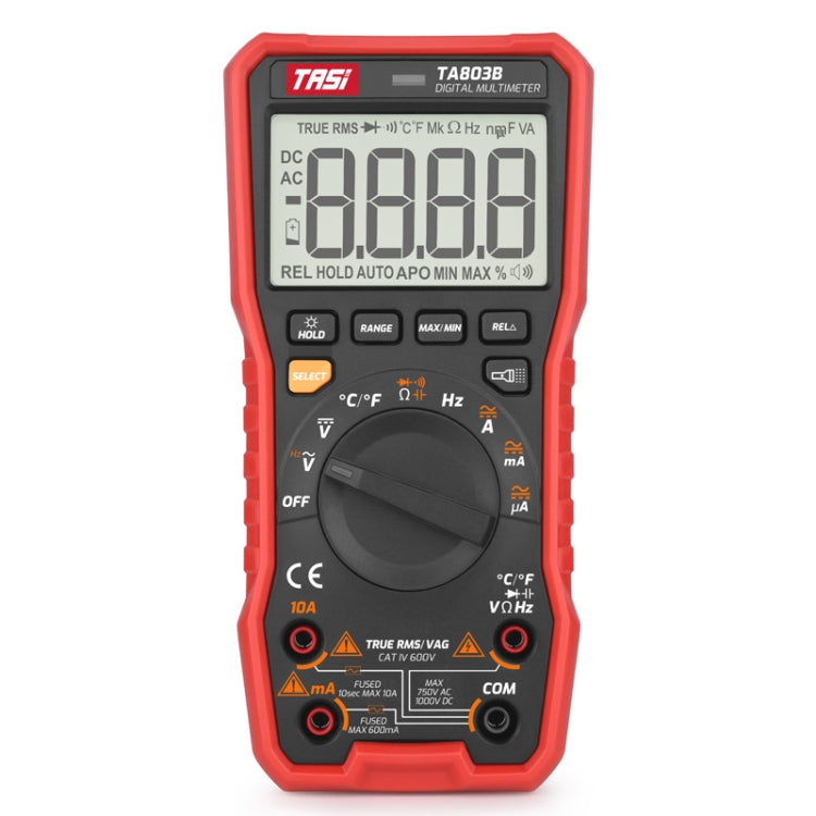 TASI TA803B Digital High Precision Multimeter Digital Display Household Multifunction Electrician Multimeter - free shipping - PMC TechLife - Order now!