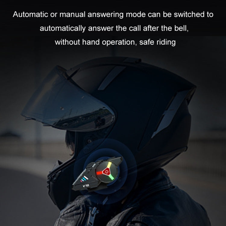 KUQIBAO Motorcycle Helmet Built-in Waterproof Bluetooth Earphone(Soft Microphone) - free shipping - PMC TechLife - Order now!
