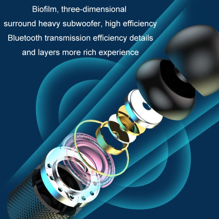 Wireless Hanging Neck Long Battery Life Sports Binaural Bluetooth Headset(Red OPP Bag) - Neck-mounted Earphone by PMC TechLife | Online Shopping South Africa | PMC TechLife