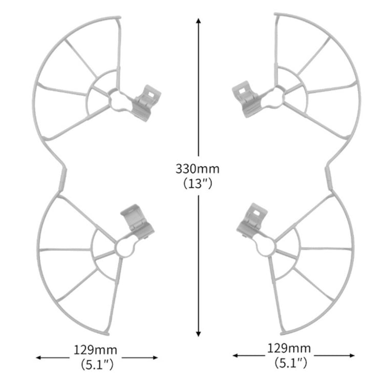 For DJI MINI 3 Pro Propeller Blades Anti Collision Protection Ring - Others by PMC TechLife | Online Shopping South Africa | PMC TechLife