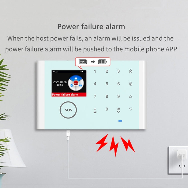 CS118   WIFI+GSM Tuya Smart Voice Alarm System Supports Amazon Alexa/ Google Assistant, Spec: Package 2 - free shipping - PMC TechLife - Order now!