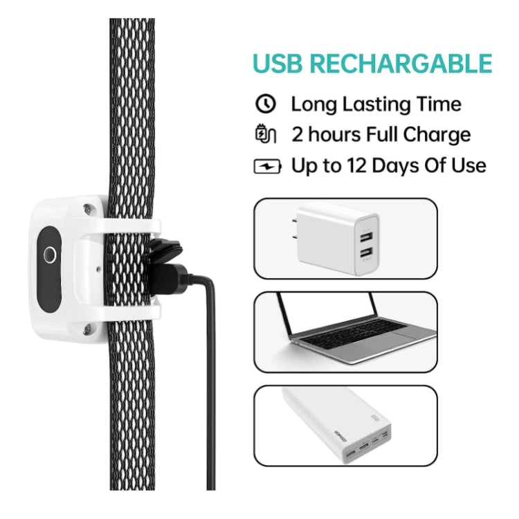 Pet Training Smart Bark Stopper Waterproof Vibration Collar(Black) - free shipping - PMC TechLife - Order now!