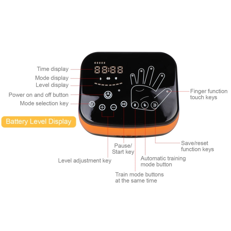 Intelligent Rehabilitation Robot Glove Trainer With US Plug Adapter, Size: S(Host+Right Hand) - Corrector by PMC TechLife | Online Shopping South Africa | PMC TechLife