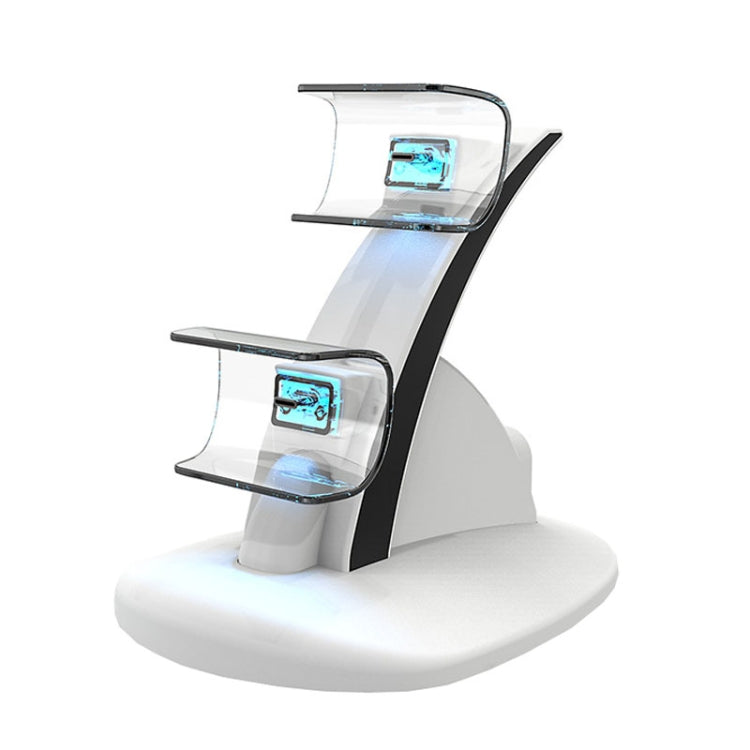 iplay HBP-253 For PS5 Game Wireless Handle Double Charging Base Placement Bracket(White) - free shipping - PMC TechLife - Order now!