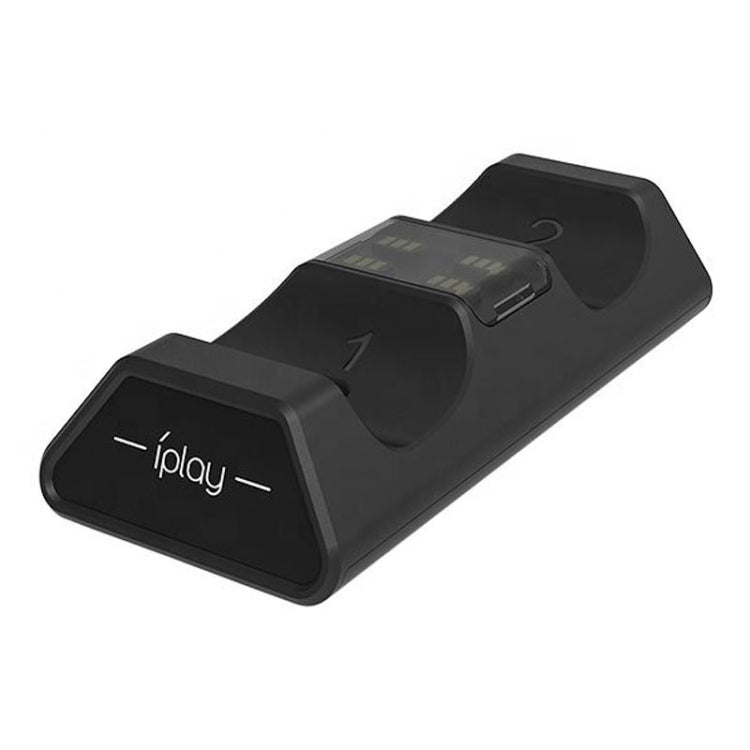 iplay HBP-263 For PS5 Handle Dual Seat Charging Support(Black) - Charger & Power by iplay | Online Shopping South Africa | PMC TechLife | Buy Now Pay Later Mobicred